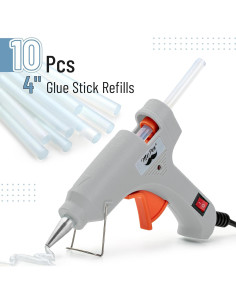 Mini Pistola de Pegamento Caliente Mr. Pen con 10 Palitos 2
