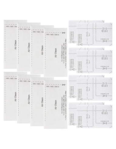 8 Filtros de Aire y Motor MalhSlix para Aspiradoras Miele