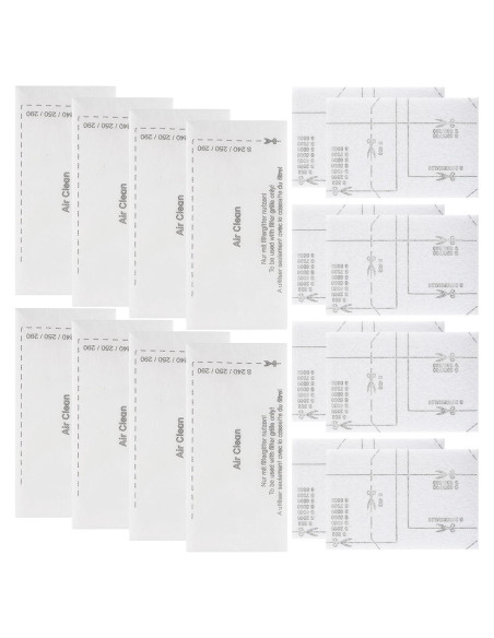 8 Filtros de Aire y Motor MalhSlix para Aspiradoras Miele