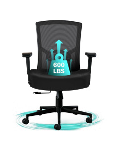 Silla de Oficina Ergonómica Blue Whale 7028 Soporte Lumbar 272kg