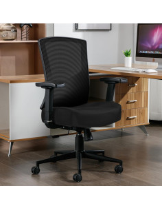 Silla de Oficina Ergonómica Blue Whale 7028 Soporte Lumbar 272kg 2