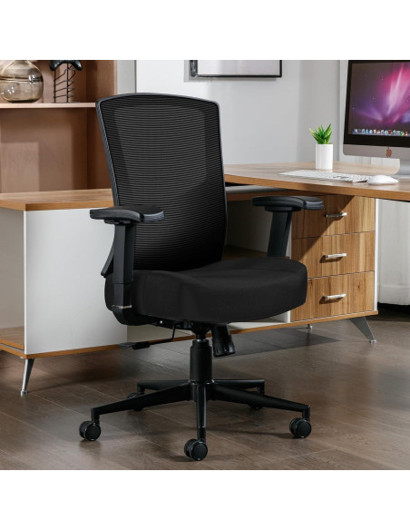 Silla de Oficina Ergonómica Blue Whale 7028 Soporte Lumbar 272kg