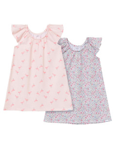 Camisones de Forro Polar Gerber para Niñas 2T Pack de 2