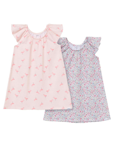 Camisones de Forro Polar Gerber para Niñas 2T Pack de 2