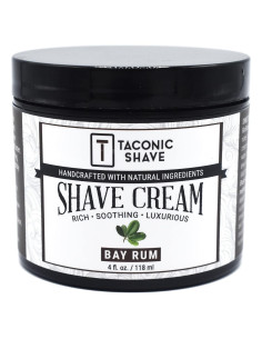 Crema de Afeitar Natural Taconic Shave 113.4 g - Bay Rum