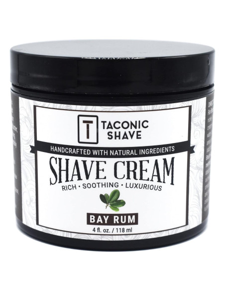 Crema de Afeitar Natural Taconic Shave 113.4 g - Bay Rum