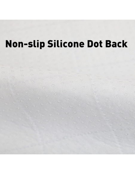 Almohadilla de Cama Impermeable Reidio 85x90cm Verde