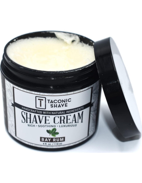 Crema de Afeitar Natural Taconic Shave 113.4 g - Bay Rum