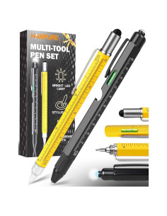 Bolígrafo Multiherramienta 8 en 1 HANPURE con Luz LED