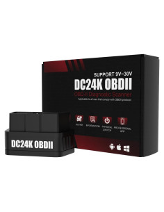 Escáner OBD2 Bluetooth Genérico DC24K 24V para iOS y Android