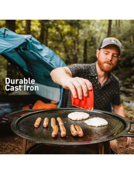 Plancha de Hierro Fundido Solo Stove Yukon + Hub 45 cm