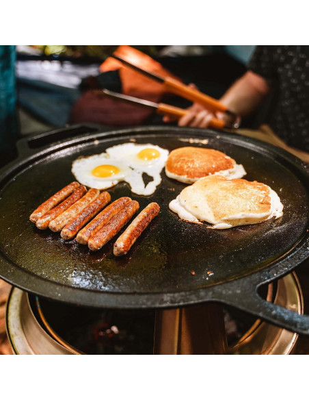 Plancha de Hierro Fundido Solo Stove Yukon + Hub 45 cm