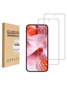 Protector de Pantalla Vidrio Templado HYGAMOCC para Google Pixel 9