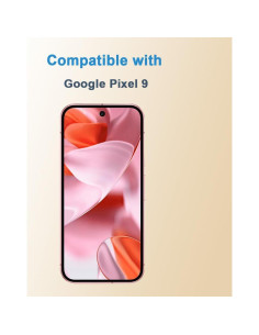 Protector de Pantalla Vidrio Templado HYGAMOCC para Google Pixel 9 2