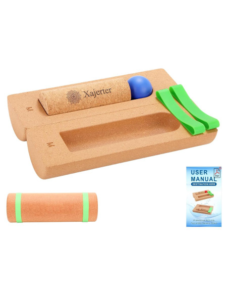 Tabla de Equilibrio Xajerter de Corcho 30.48cm para Pies y Tobillos