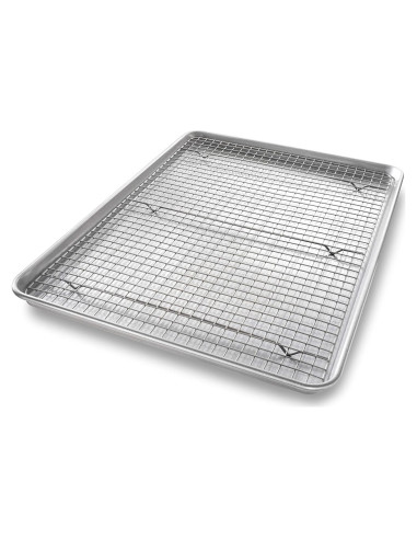 Bandeja para Hornear Extra Grande USA Pan 1607CR y Rejilla XL