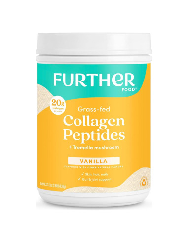 Polvo de Colágeno Hidrolizado Vainilla Further Food 630g