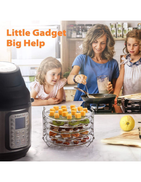 Soporte Deshidratador Goldlion Acero Inoxidable para Instant Pot 6 Qt