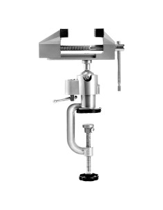 Prensa de Mesa Giratoria Fasmov 3" Ajustable 360 Aluminio