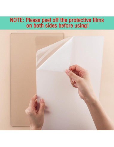 Almohadillas de Corte BAOFALI 2Pcs 32.4x22.4cm Policarbonato