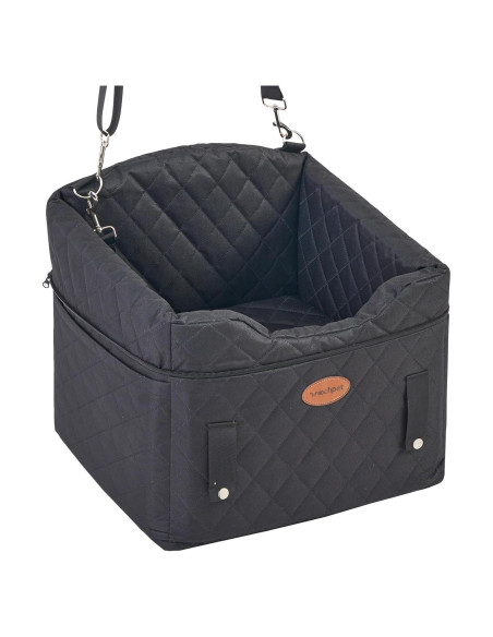Asiento de Coche para Perros UWELL PETS Negro 46x43x46cm