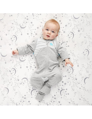 Love to Dream Swaddle UP Traje de Transición Gris Mediano 5.9-8.6 kg