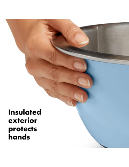 Set de 3 Cuencos Mezcladores OXO Good Grips Acero Inoxidable