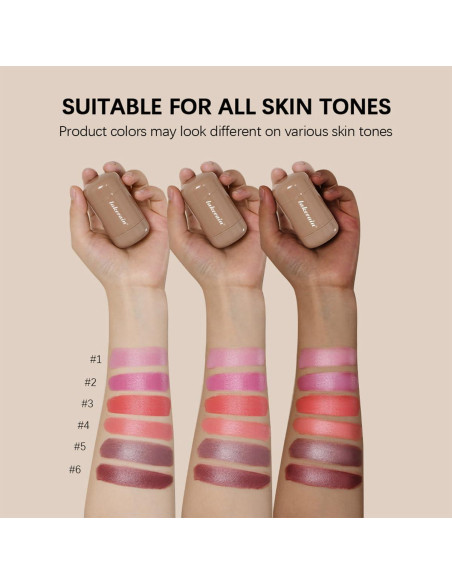 Bastón de Rubor en Crema Hunan Shimei 5.34 ml Rosa Suave