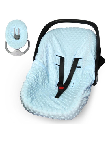 Funda para Asiento de Auto Bebé Boryokun Ajuste Universal Azul