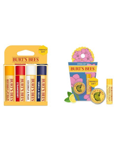 Set de Cuidado Labial y Cutículas Burt's Bees - 4 Sabores