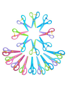 Tijeras de Entrenamiento Leinuosen 15 Piezas para Niños