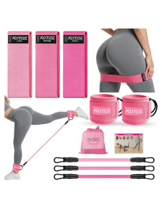 Conjunto de Bandas de Resistencia KUTIZE para Tobillos y Cadera