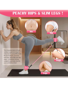 Conjunto de Bandas de Resistencia KUTIZE para Tobillos y Cadera 2