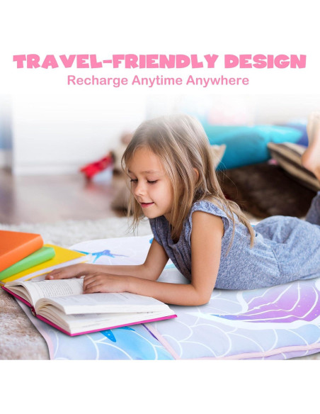 Mat de Siesta Unicornio CHEF CURRY 127x51cm con Almohada Mat de Siesta Unicornio CHEF CURRY 127x51cm con Almohada