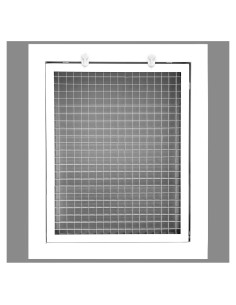 Filtro de Aire HVAC Premium 6x8" Aluminio Blanco Eggcrate