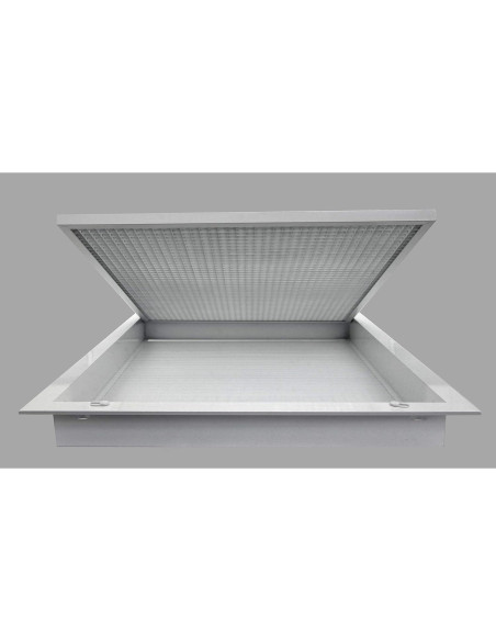 Filtro de Aire HVAC Premium 6x8" Aluminio Blanco Eggcrate