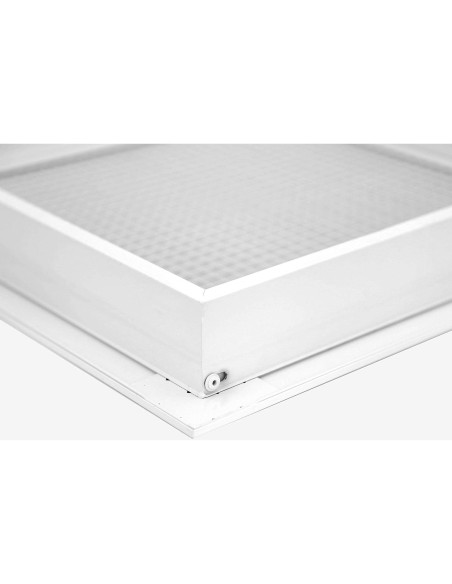 Filtro de Aire HVAC Premium 6x8" Aluminio Blanco Eggcrate