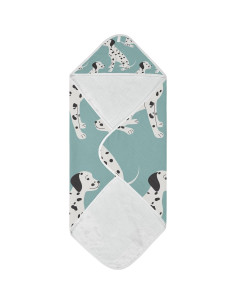 Toalla con Capucha Msyxl para Bebés 76x76 cm Algodón Suave 2