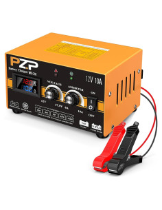Cargador de Batería Manual PZP 12V 0-10A Ajustable