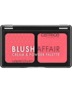 Paleta de Rubor Crema y Polvo Catrice Blush Affair 49.6g 2