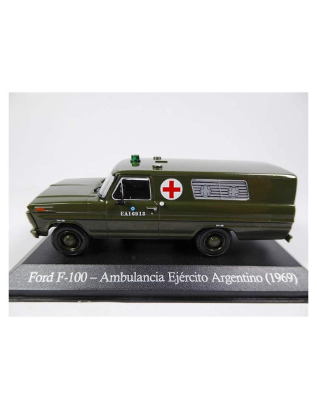 Coche de colección OPO 10 Ford F-100 1969 Ambulancia 1/43