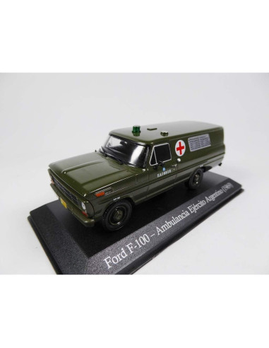 Coche de colección OPO 10 Ford F-100 1969 Ambulancia 1/43