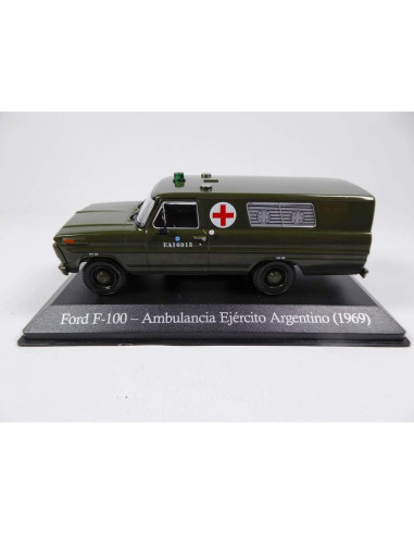 Coche de colección OPO 10 Ford F-100 1969 Ambulancia 1/43