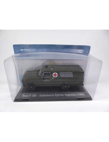 Coche de colección OPO 10 Ford F-100 1969 Ambulancia 1/43
