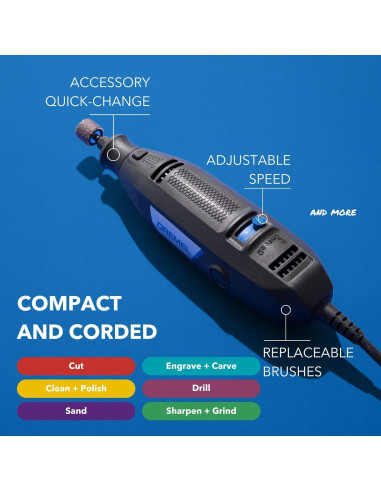 Dremel 3100 Kit Herramienta Rotativa 16 Piezas Velocidad Variable