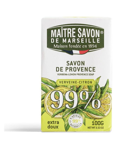 Barra de Jabón de Provenza Compagnie du Midi 100g Limón Verbena