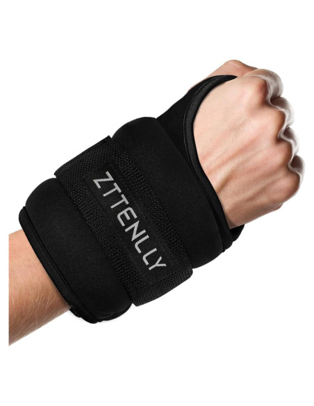 Pesas de Muñeca Ajustables ZTTENLLY 0.45kg - 1lb x 2