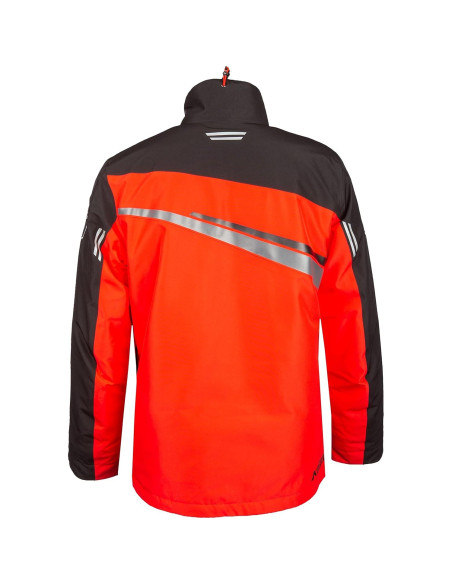 Chaqueta de Nieve KLIM Kaos Hombre 3X Grande Negro-Rojo