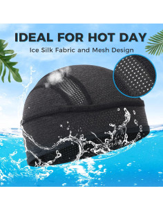 Gorro Refrigerante Unisex para Ciclismo y Correr - 2 Piezas 2