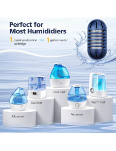 Cartuchos de Desmineralización HoMedics - Paquete de 12 2